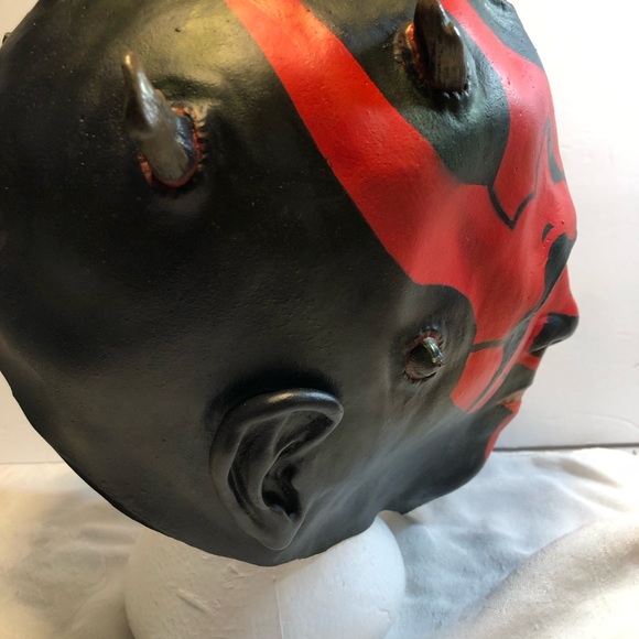 Lucus Films Ltd Darth Maul Halloween Cosplay Mask - Picture 3 of 12